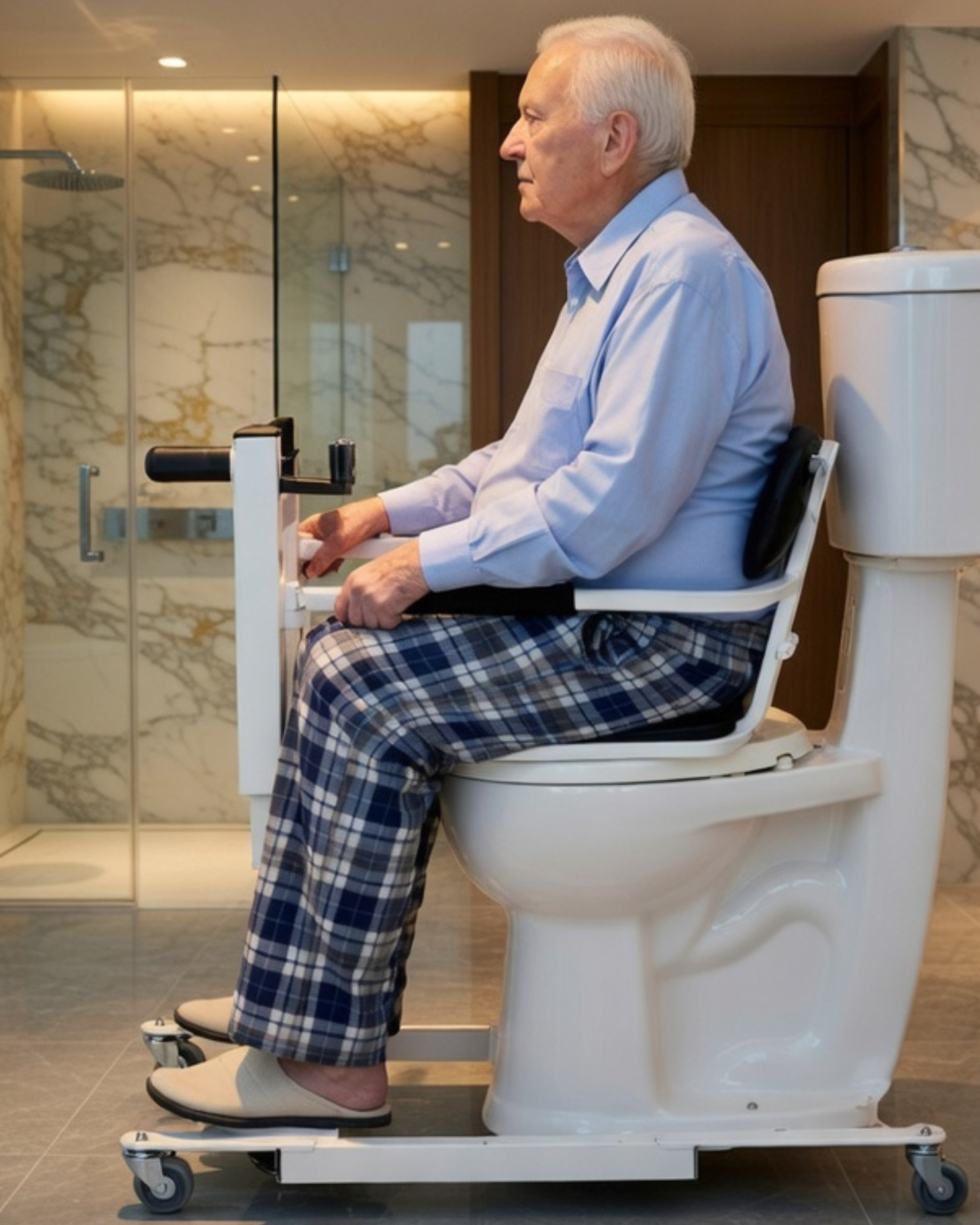 Silla Transfit en el Baño